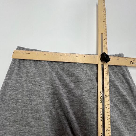 ASOS Skirt Womens US 8 UK 12 Gray Multicolor Striped Stretch Pull On Casual Midi - Picture 8 of 9